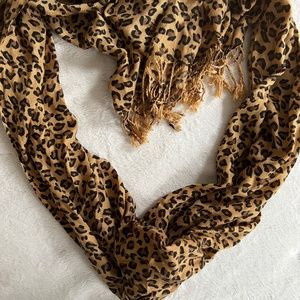 Leopard Print Scarf